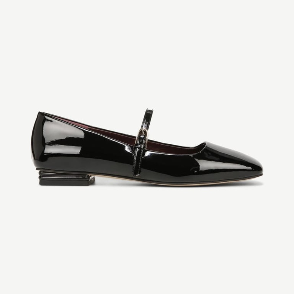Franco Sarto Tinsley Black Patent Mary Jane Size 8 - Picture 2 of 6